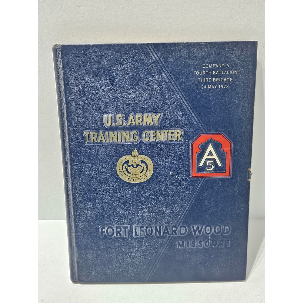 1973 US Army Training Center Fort Leonard Wood Missouri Yearbook Annual